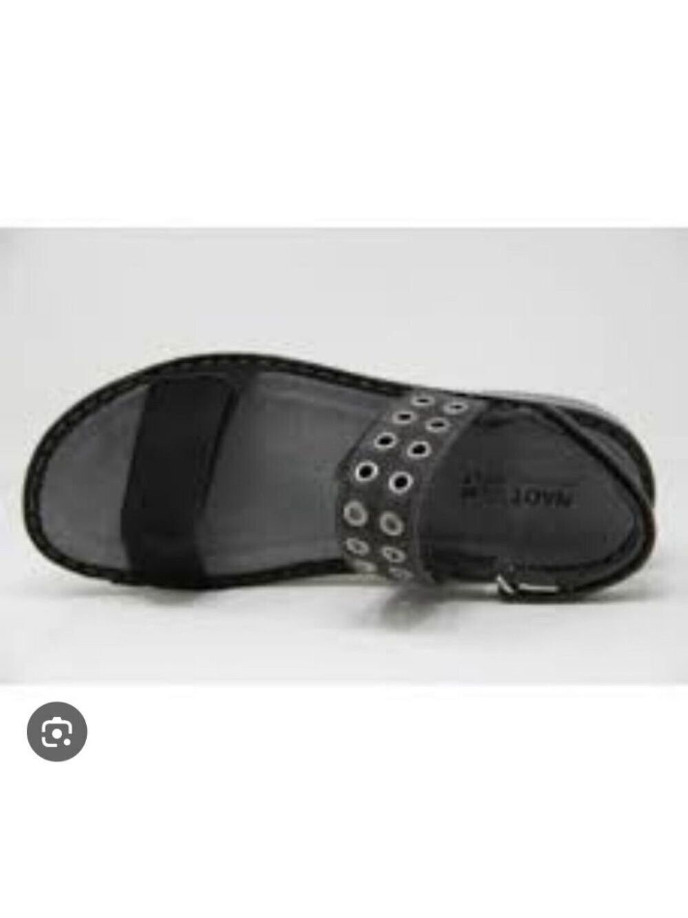 NAOT | Alora sandals in black leather sz 38